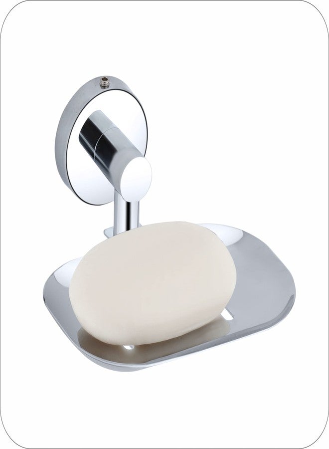 KANJAL soap Dish Holder for Bathroom soap case Stand Bathroom soap Holders Stand Steel sabu dani wash Basin soap Tray for Bathroom(304 Stainless Steel,Chrome Finish) 37 - Image 2